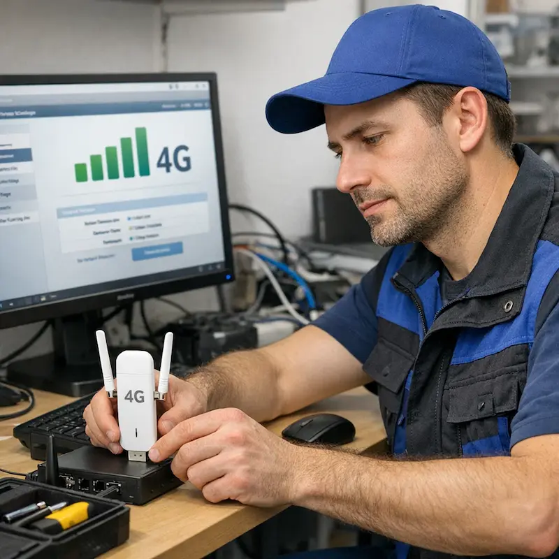 Настройка LTE модема в Петрозаводске