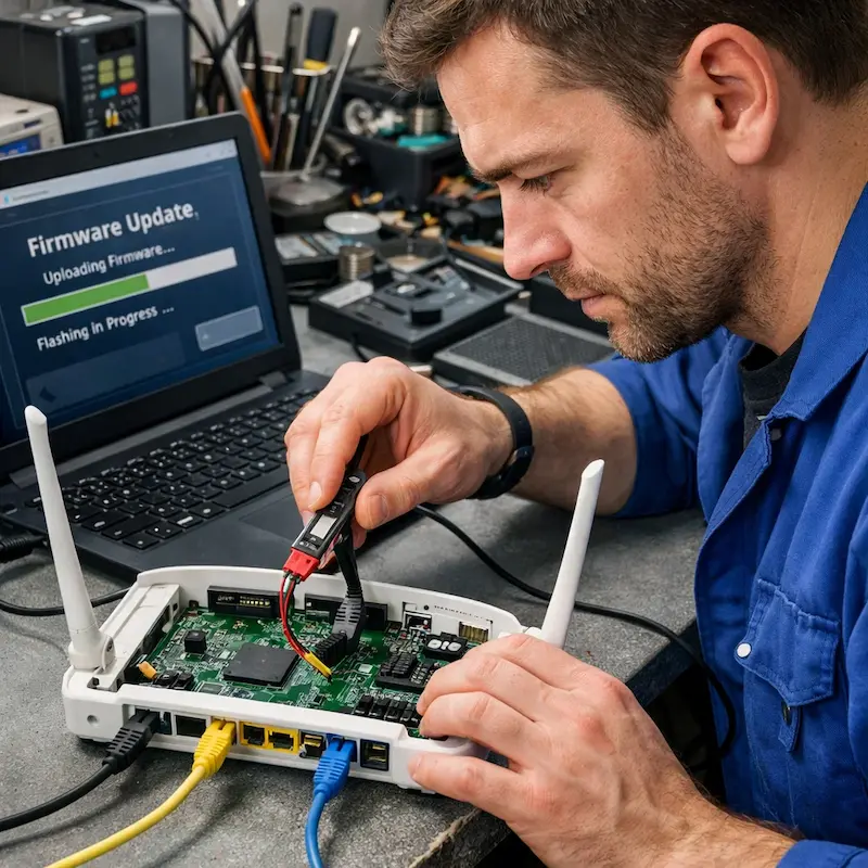 Обновление прошивки роутера в Петрозаводске