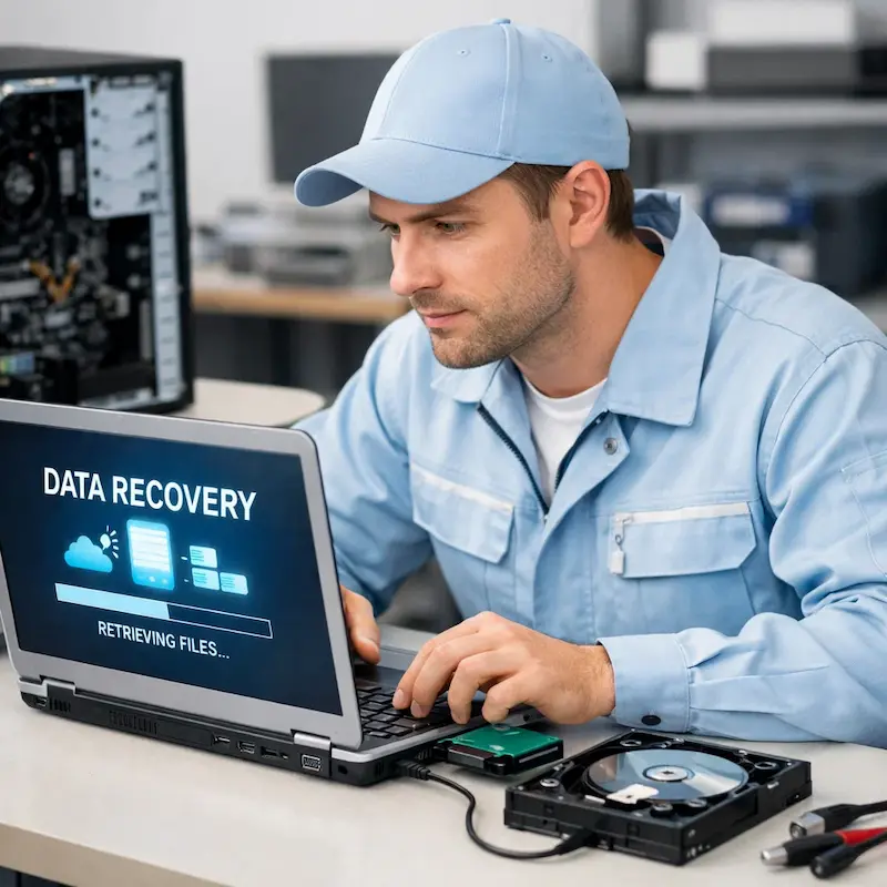 Восстановление данных и файлов в Петрозаводске