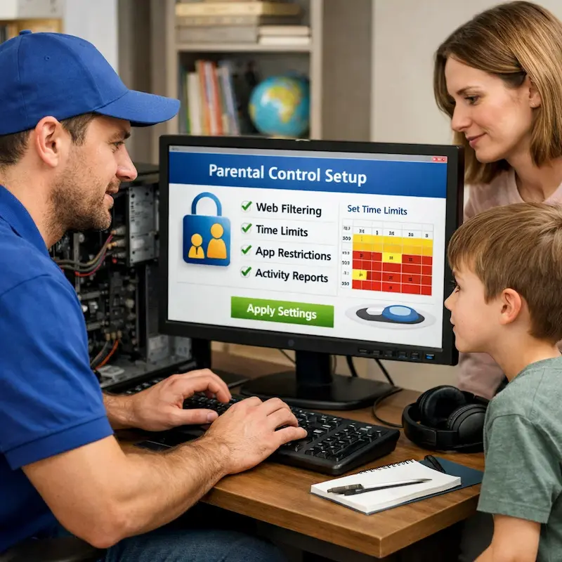 установка родительского контроля в Петрозаводске