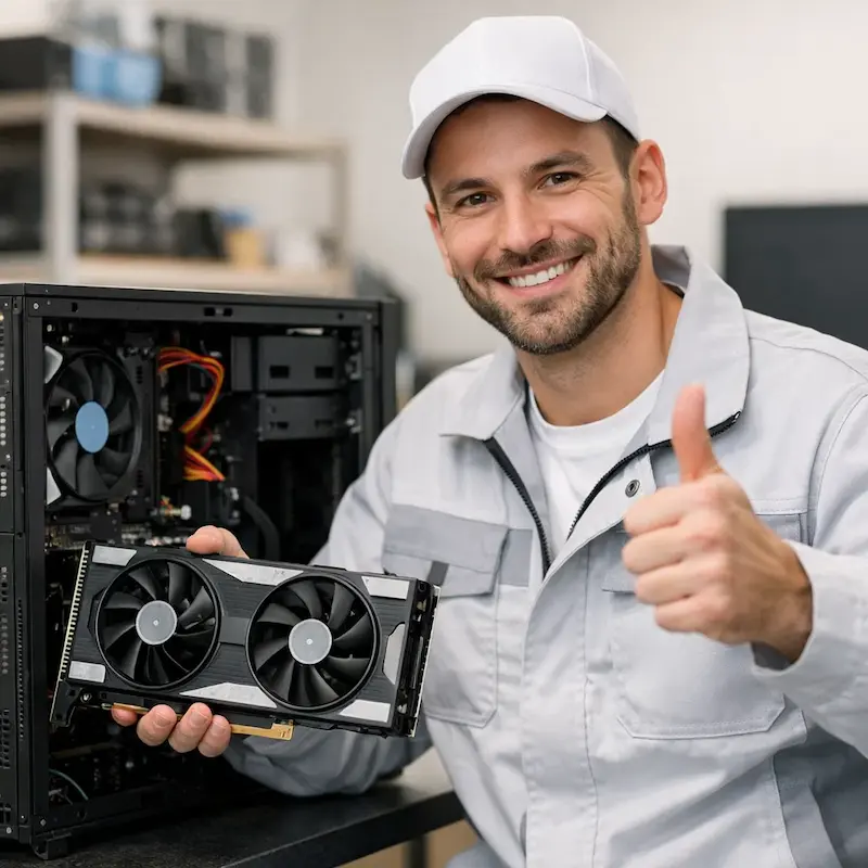 установка видеокарты на ПК в Петрозаводске